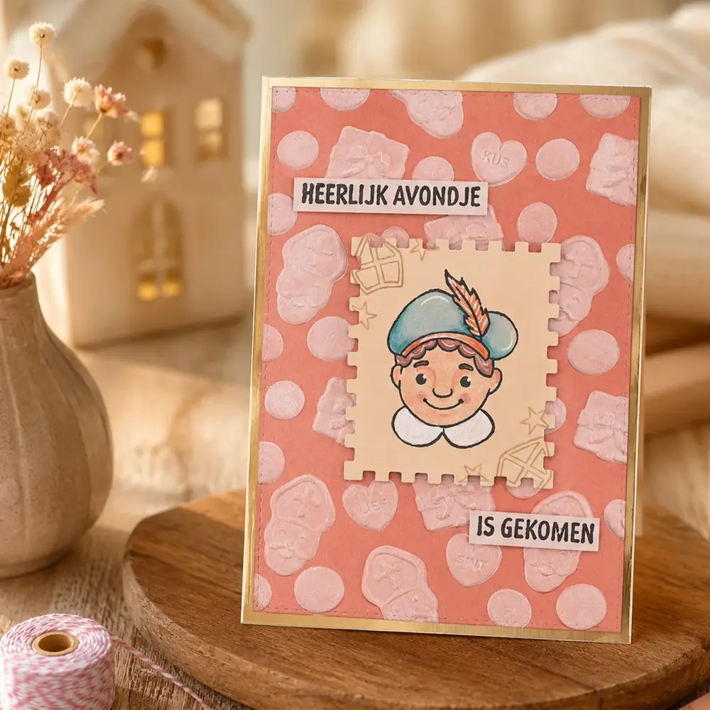 Vaessen Creative Sinterklaas A6 Clear Stamp Set Sinterklaas (3625-0401)