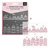 Vaessen Creative Sinterklaas 3D Embossing Folder + Stencil Over de Daken (3625-0405)