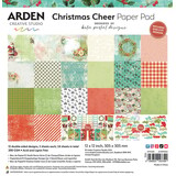 Arden Creative Studio Christmas Cheer 12x12 Inch Paper Pad (ACSPP0026)