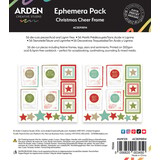 Arden Creative Studio Christmas Cheer Ephemera Pack Frame (ACSEP0014)