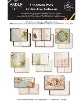 Arden Creative Studio Christmas Cheer Ephemera Pack Bookmakers (ACSEP0016) Arden Creative Studio Christmas Cheer Ephemera Pack Bookmakers (ACSEP0016)