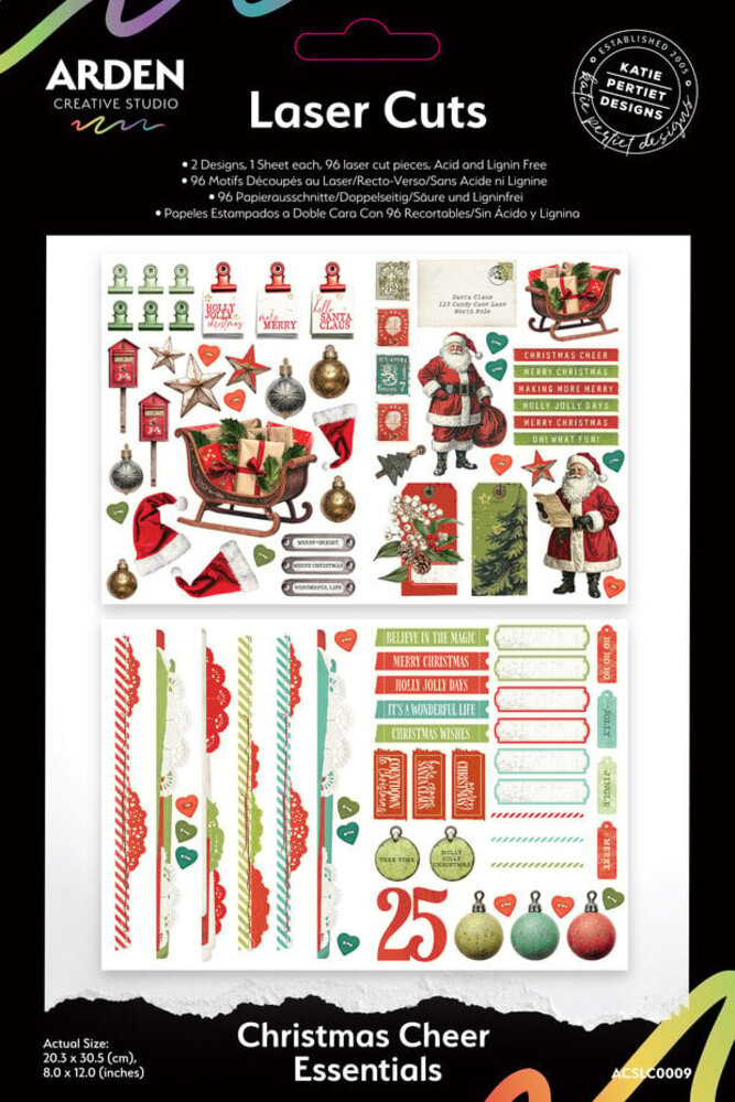 Arden Creative Studio Christmas Cheer Laser Cuts Essentials (ACSLC0009)