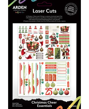 Arden Creative Studio Christmas Cheer Laser Cuts Essentials (ACSLC0009) Arden Creative Studio Christmas Cheer Laser Cuts Essentials (ACSLC0009)