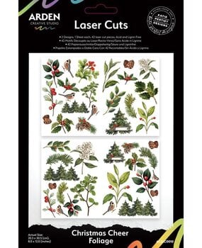 Arden Creative Studio Christmas Cheer Laser Cuts Foliage (ACSLC0010) Arden Creative Studio Christmas Cheer Laser Cuts Foliage (ACSLC0010)
