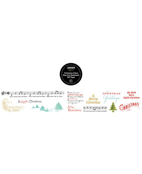 Arden Creative Studio Christmas Cheer Sentiment Kiss-Cut PET Tape (ACSCT0008) Arden Creative Studio Christmas Cheer Sentiment Kiss-Cut PET Tape (ACSCT0008)