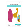 Spellbinders 3D Felt Décor Surfboard Dies (S5-756) Spellbinders 3D Felt Décor Surfboard Dies (S5-756)