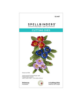 Spellbinders PRE-ORDER Serenity Garden Primrose Dies (S2-447)