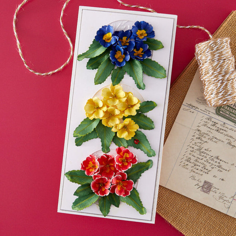 Spellbinders Serenity Garden Primrose Dies (S2-447)