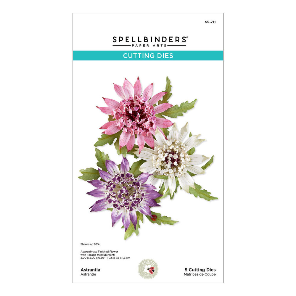 Spellbinders Serenity Garden Astrantia Dies (S5-711) Spellbinders Serenity Garden Astrantia Dies (S5-711)