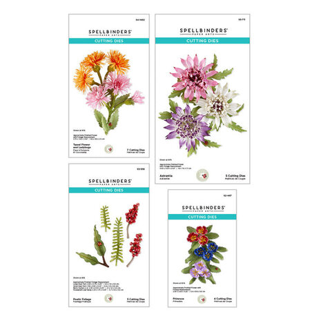 Spellbinders Serenity Garden Die Bundle (BD-1052)