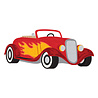 Spellbinders Classic Road Legends 2.0 Hot Rod Flames Dies (S5-759)