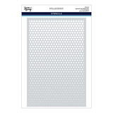 Spellbinders PRE-ORDER Cascading Coneflowers Cascading Dots Layered Stencil (STN-131)