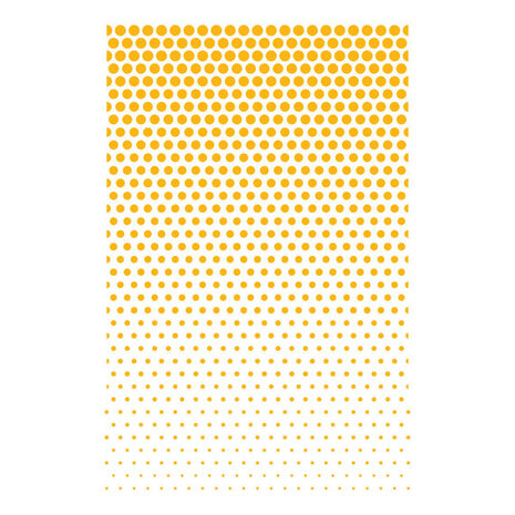 Spellbinders Cascading Coneflowers Cascading Dots Layered Stencil (STN-131)