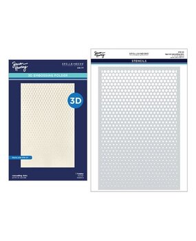 Spellbinders Cascading Coneflowers Cascading Dots 3D Folder and Stencil Bundle (BD-1089) Spellbinders Cascading Coneflowers Cascading Dots 3D Folder and Stencil Bundle (BD-1089)