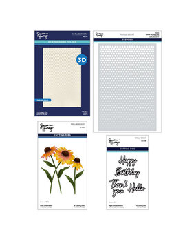Spellbinders PRE-ORDER Cascading Coneflowers I Want It All! Bundle (BD-1090)