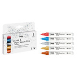 KREUL Glass & Porcelain Pen Metallic (5pcs) (16430)