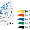 KREUL Glass & Porcelain Pen Clear (5pcs) (42650)