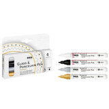 KREUL Glass & Porcelain Pen Glamour (4pcs) (16431)