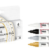 KREUL Glass & Porcelain Pen Glamour (4pcs) (16431)
