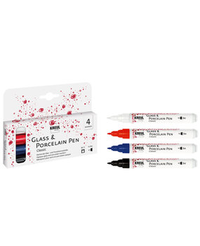 KREUL Glass & Porcelain Pen Classic (4pcs) (16440)