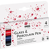 KREUL Glass & Porcelain Pen Classic (4pcs) (16440)