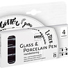KREUL Glass & Porcelain Pen Handlettering (4pcs) (16480)