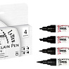 KREUL Glass & Porcelain Pen Handlettering (4pcs) (16480)