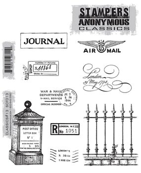 Stampers Anonymous Cling Stamps Classics #13 (CBSCF013)