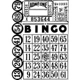 Stampers Anonymous Cling Components Stamps Games (COM018)