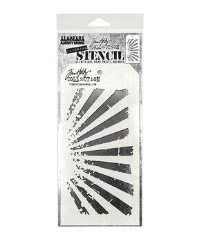 Stampers Anonymous Tim Holtz Rays Layering Stencil (THS003)