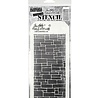 Stampers Anonymous Tim Holtz Slate Layering Stencil (THS085)