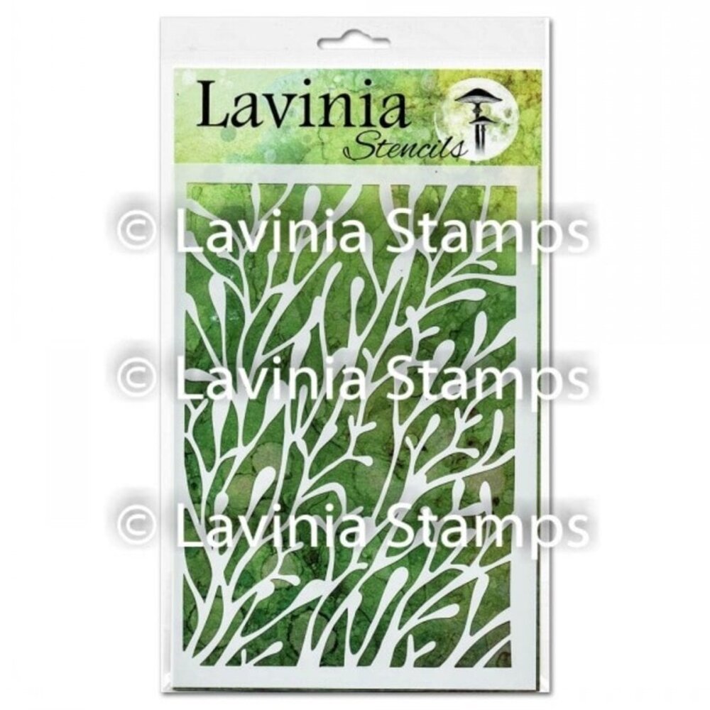 Lavinia Stamps Masking Stencil Coral (ST003)