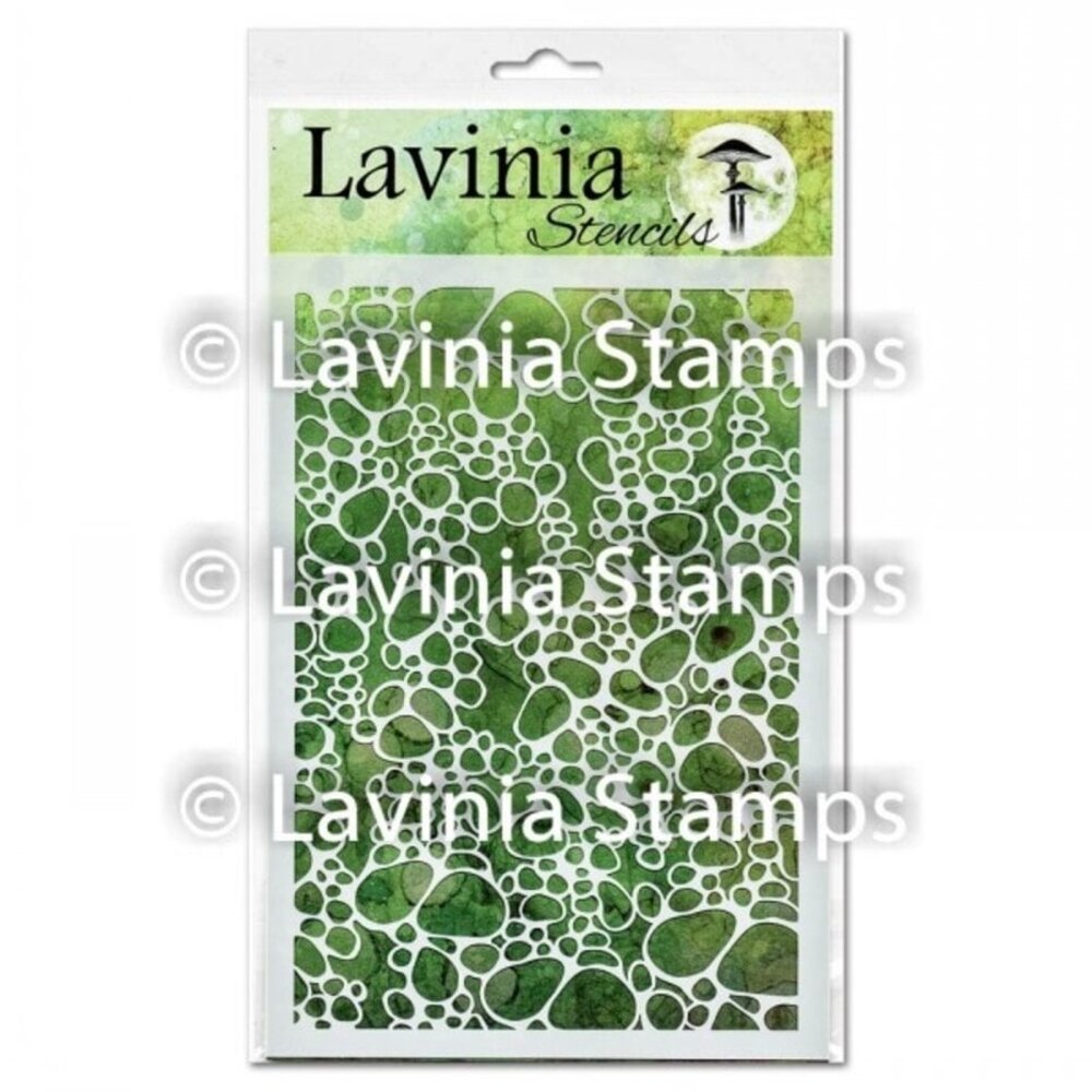 Lavinia Stamps Masking Stencil Pebble (ST010)