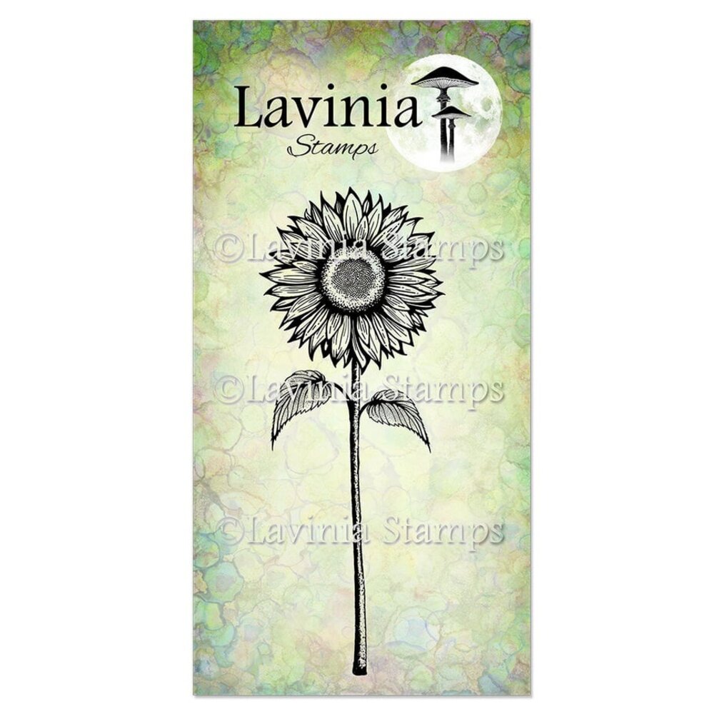 Lavinia Stamps Clear Stamp Open Sunflower (LAV986)