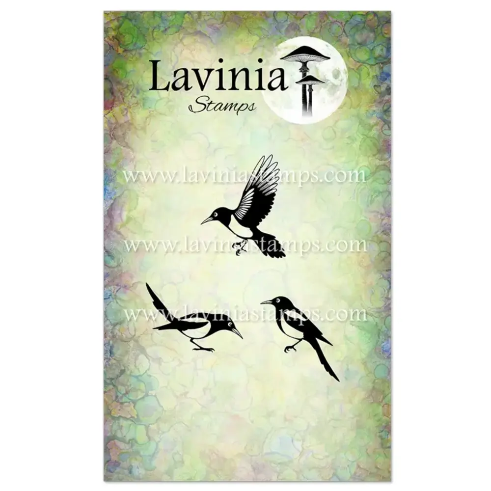 Lavinia Stamps Clear Stamp Magpies (LAV1028)