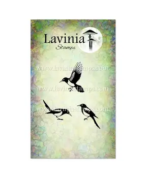 Lavinia Stamps Clear Stamp Magpies (LAV1028)