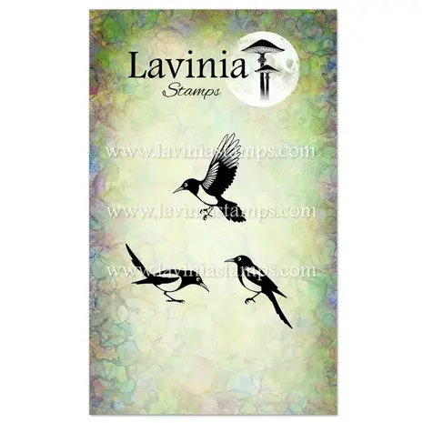 Lavinia Stamps Clear Stamp Magpies (LAV1028)