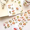 Nikki Dotti PET Tape 50mm Colorful Mushrooms (Kiss Cut)