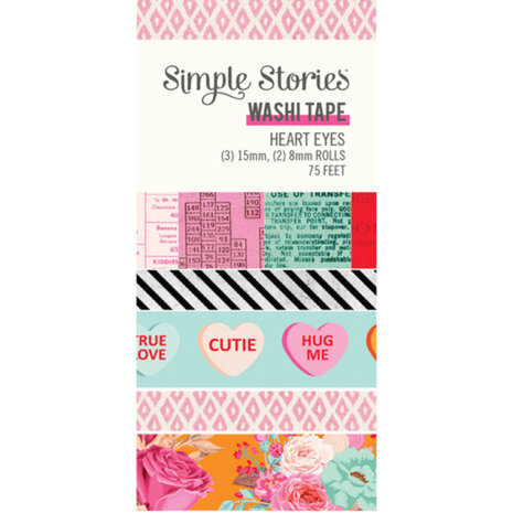 Simple Stories Heart Eyes Washi Tape (19424) Simple Stories Heart Eyes Washi Tape (19424)