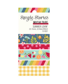 Simple Stories Summer Lovin' Washi Tape (17325) Simple Stories Summer Lovin' Washi Tape (17325)