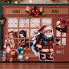 Berrie's Beauties Victorian Christmas Tales 3D Push Out Timeless Christmas Bells (SB11140)