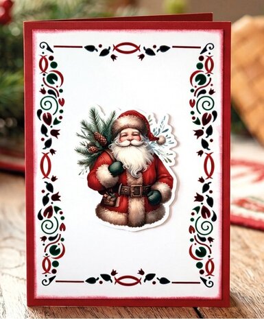 Berrie's Beauties Victorian Christmas Tales 3D Push Out Timeless Christmas Bells (SB11140)