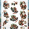 Berrie's Beauties Victorian Christmas Tales 3D Push Out Timeless Christmas Bells (SB11140)