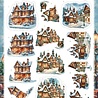 Berrie's Beauties Victorian Christmas Tales 3D Push Out Home For Christmas (SB11141)