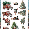Berrie's Beauties Victorian Christmas Tales 3D Push Out Underneath The Christmas Tree (SB11142)