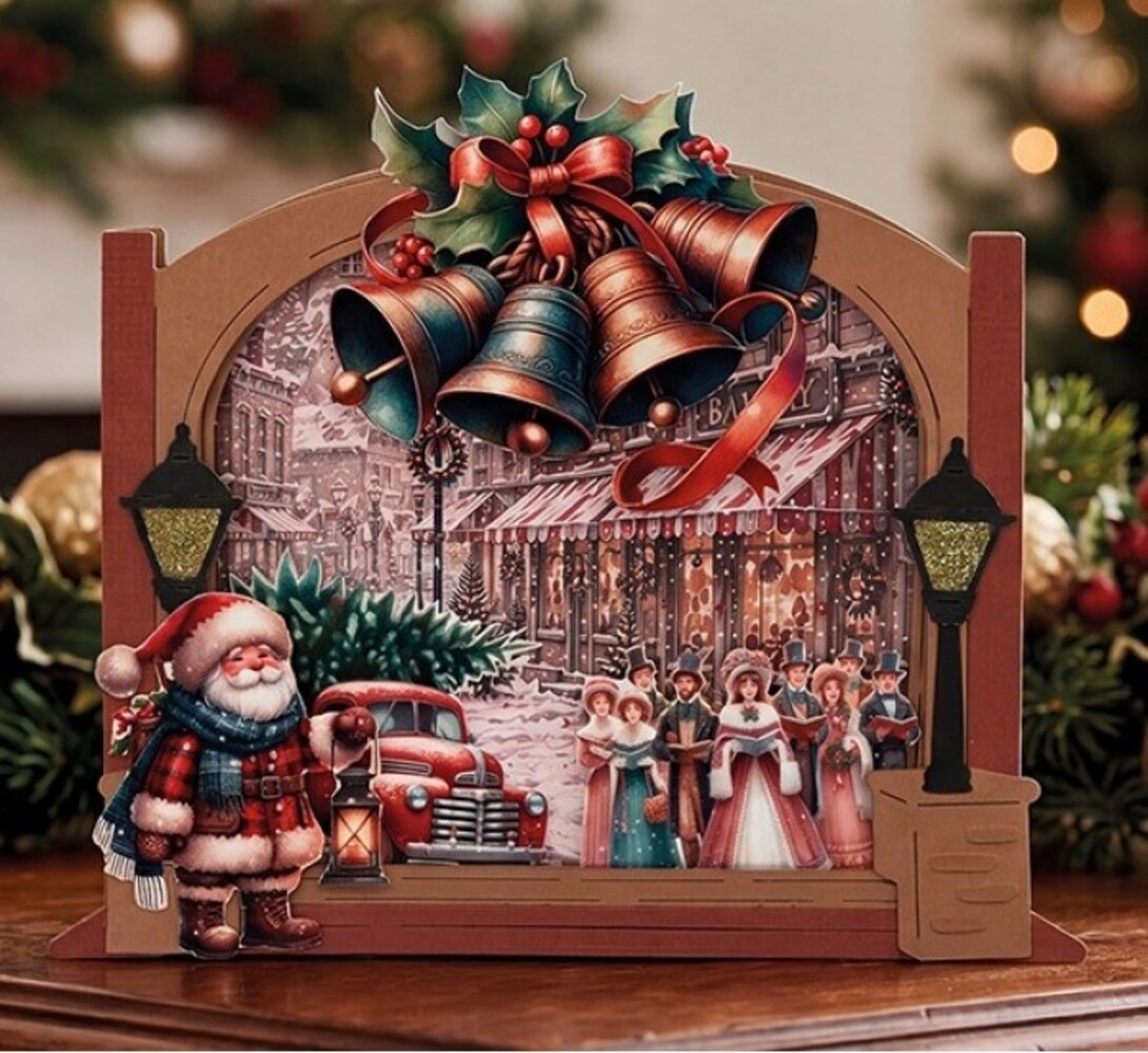 Berrie's Beauties Victorian Christmas Tales Dies A Winter Street Scene (BBD10119)