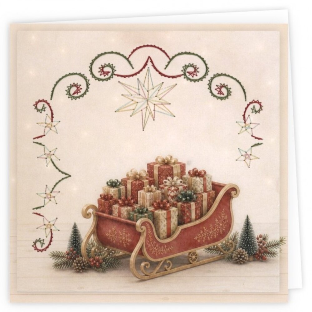 Find It Trading Stitch and Do Embroidery Cards Christmas Presents (STDOPP039)