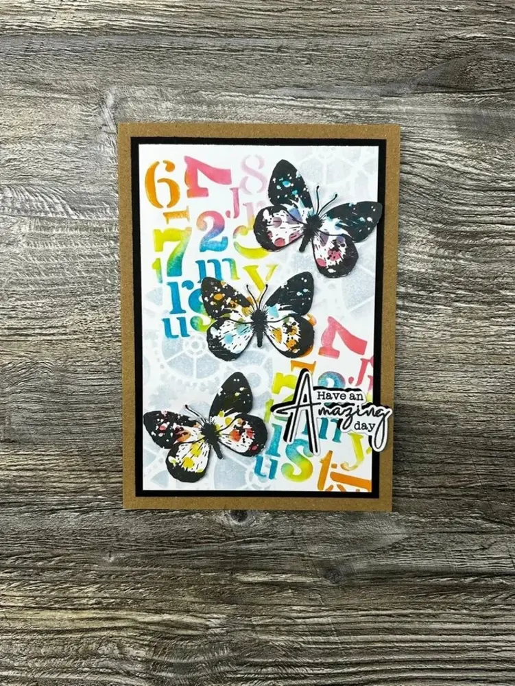 Lisa Horton Crafts The Stencil Deck Volume 2 - 52 Individual Stencils (LHCAS267)