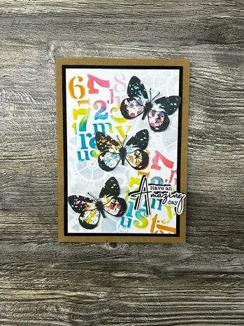 Lisa Horton Crafts The Stencil Deck Volume 2 - 52 Individual Stencils (LHCAS267)