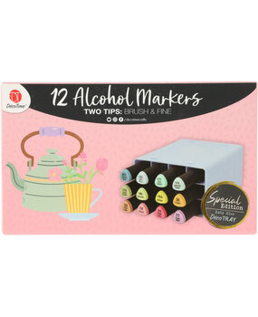 DécoTime SPECIAL EDITION 12 Alcohol Markers Spring Dim (3005439)